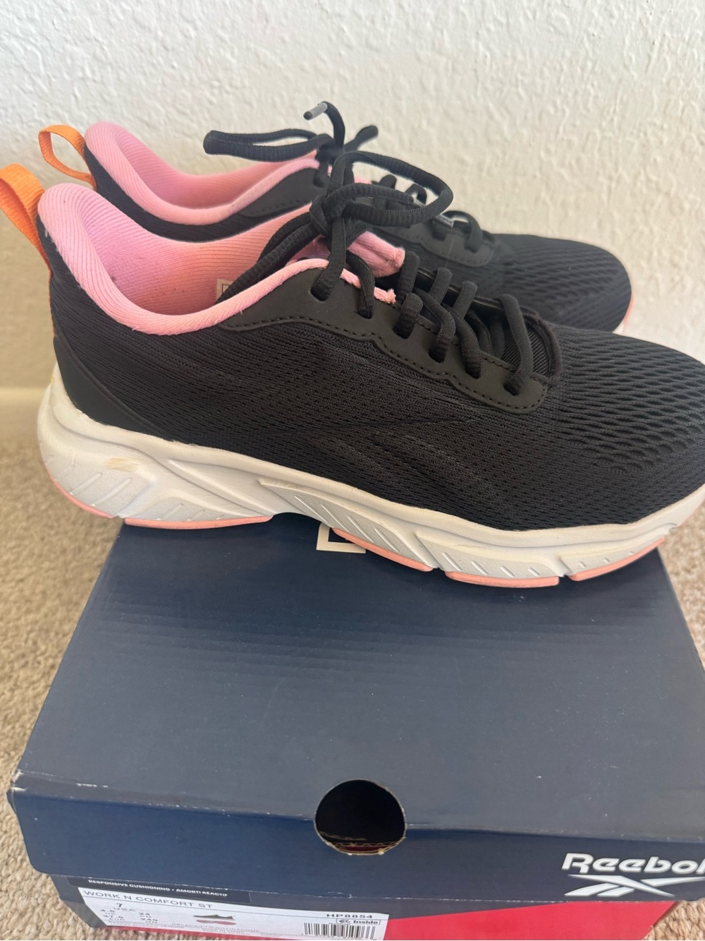 Reebok Work comfort Steel Toe athletic shoe